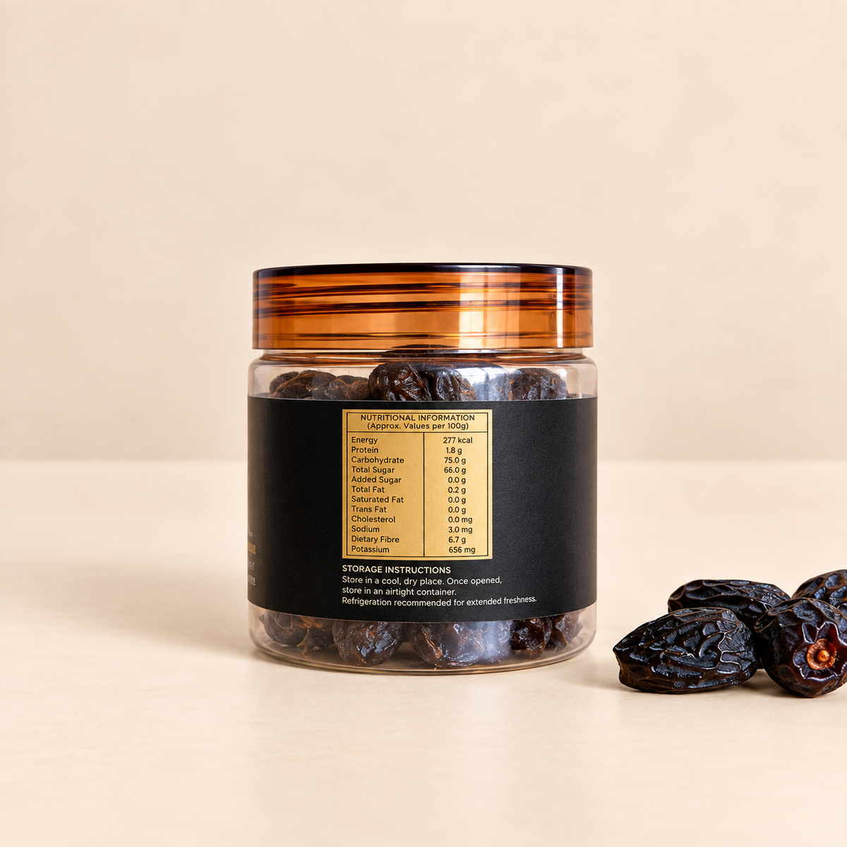 Premium Ajwa Dates – 250g
